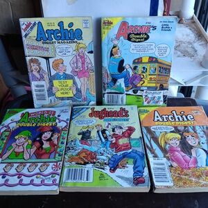 Archie mini comic books set of 5